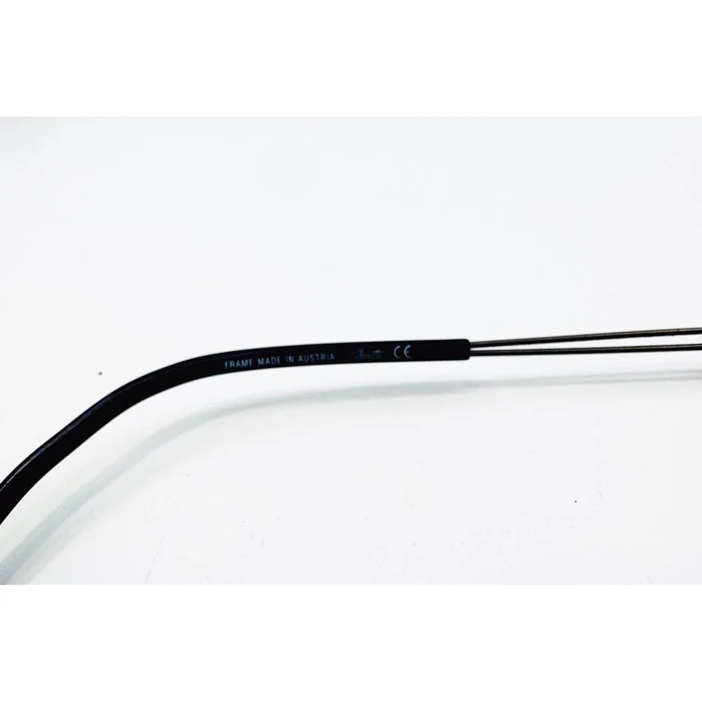 Silhouette Eyeglasses Mens Black Rimless Titan 5227 40 6052 19 145